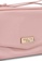 UNISA pink Saffiano Wristlet Pouch 0966CAC35ABF22GS_4