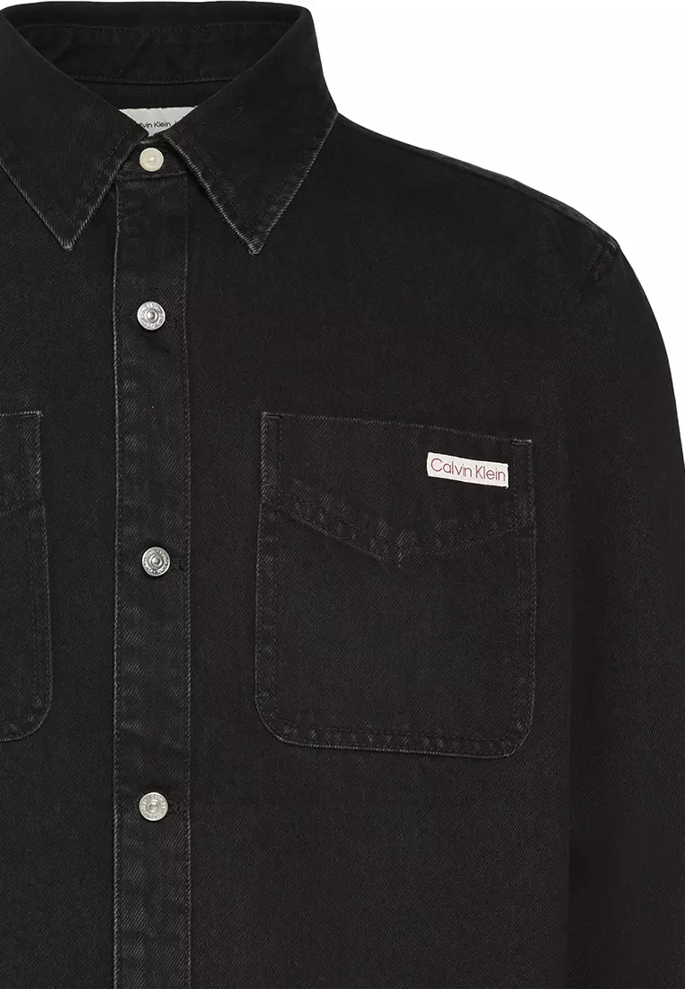 90s Denim Overshirt - Calvin Klein Sport
