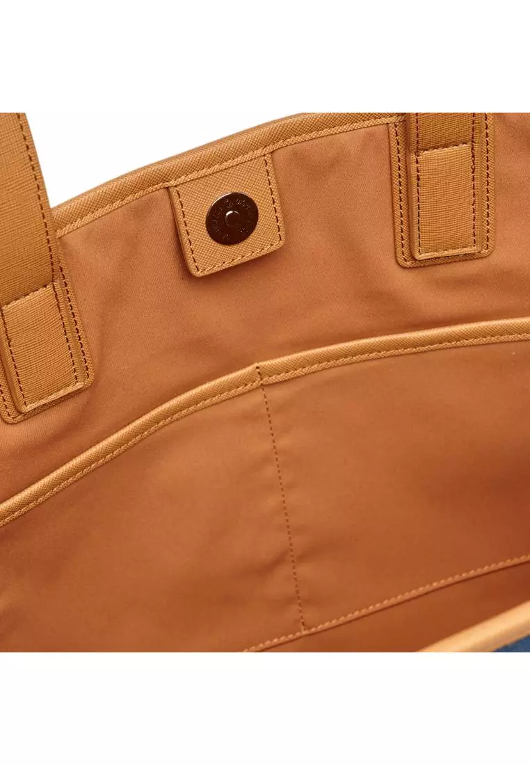 BASIC LETTERING CANVAS L-TOTE BAG NEW YORK YANKEES