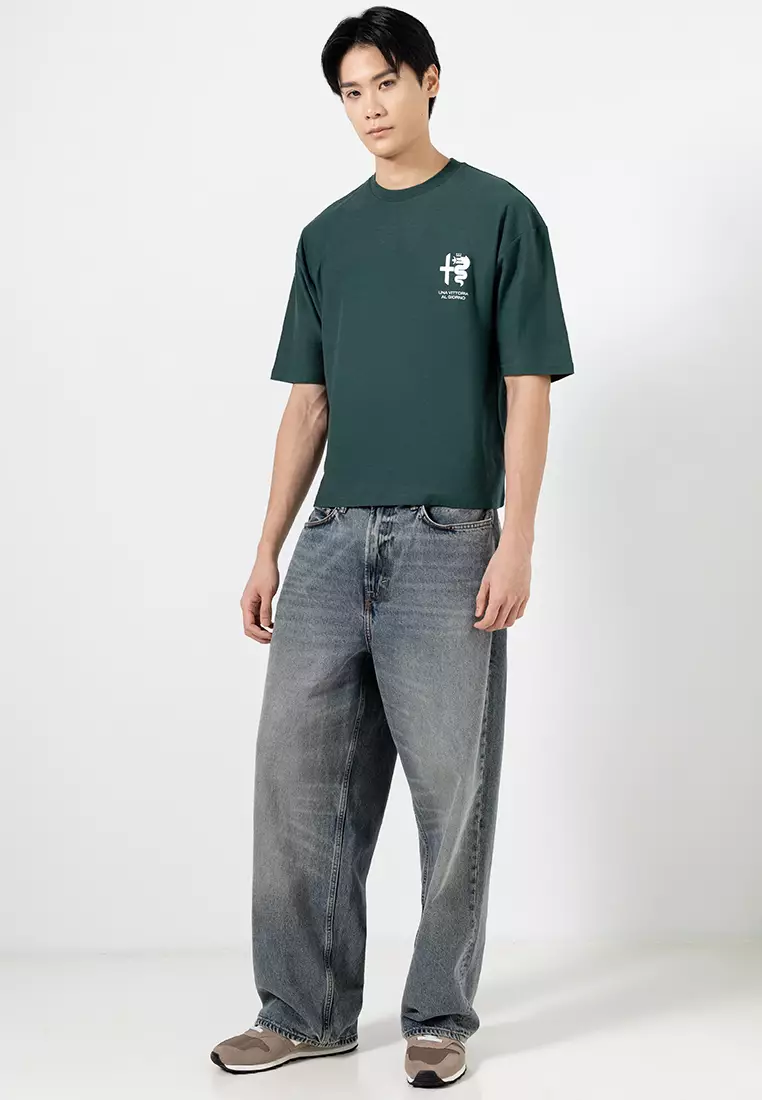 Cropped Fit Alfa Romeo T-Shirt