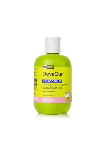 DevaCurl DEVACURL - No-Poo Blue (Anti-Brass Zero Lather Toning Cleanser - For Color-Treated Curls 355ml/12oz 36648BEC619EBFGS_1