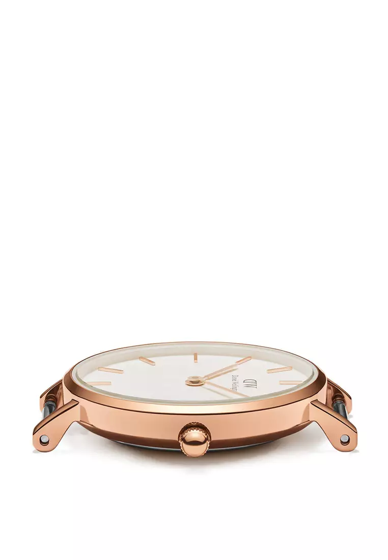 Classic St Mawes 28mm Women's Stainless Steel 不鏽鋼  Watch with Leather Strap - Rose Gold - Ladies watch 女士手錶 Female watch 丹尼爾惠靈頓