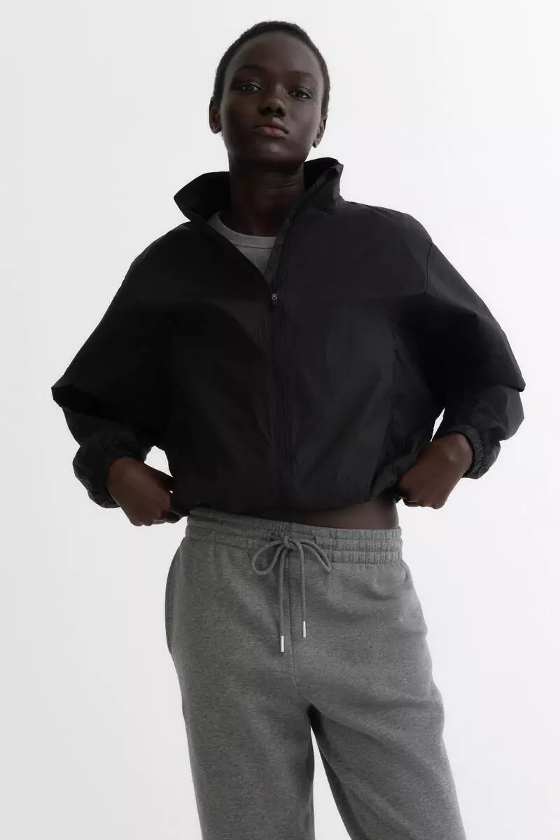 Cotton-blend sweatpants