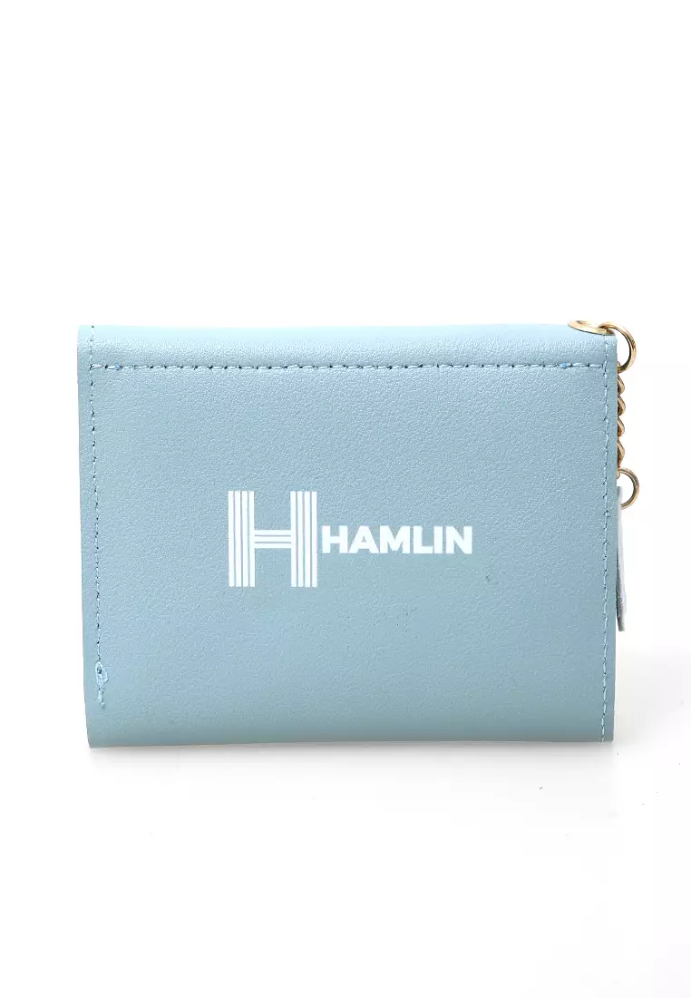 Fiore Dompet Anak Wanita Mini Short Wallet Cat Motive Many Slot Material Leather ORIGINAL - Blue
