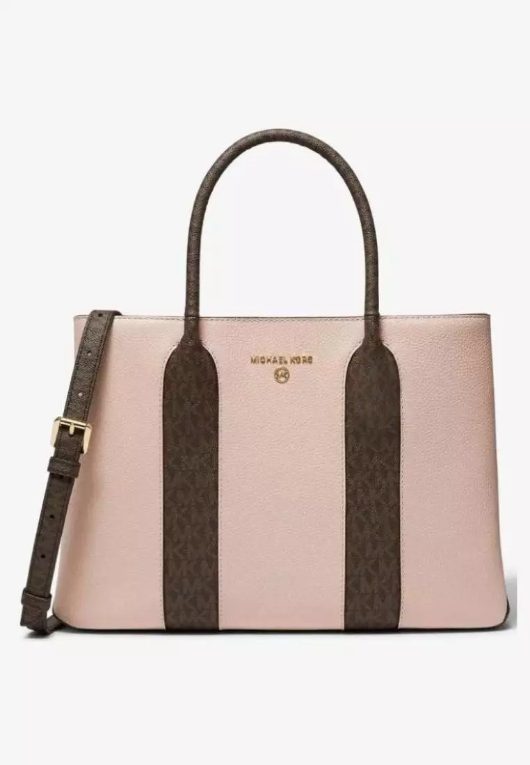 Jual Michael Kors Michael Kors Austin Large Satchel Soft Pink