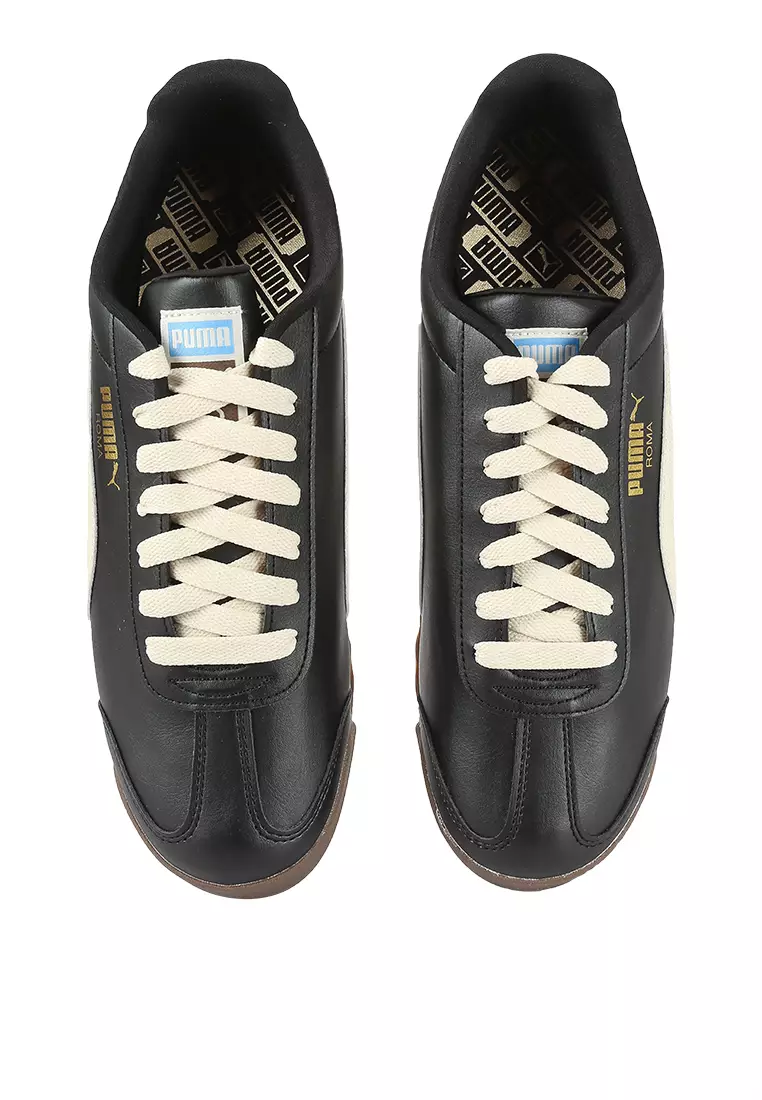 Puma roma black cheap gum