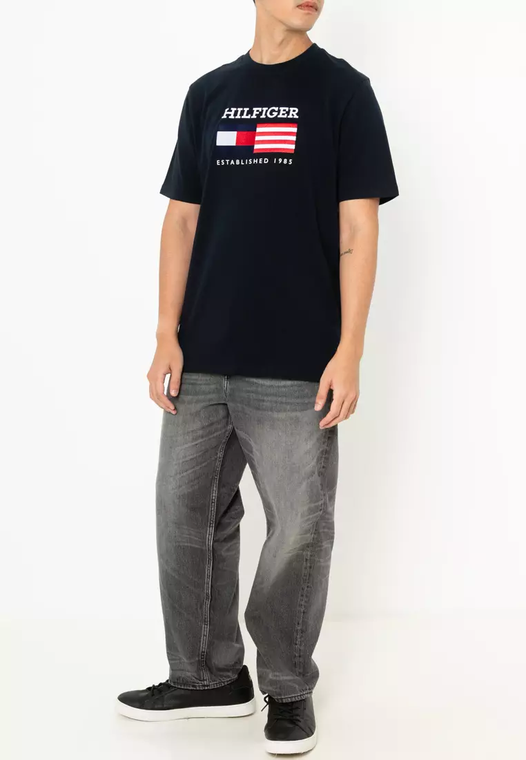 Americana Monotype Flag Box Tee - Tommy Mainline