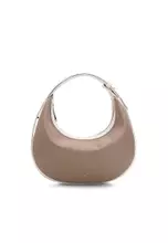 Taupe / White