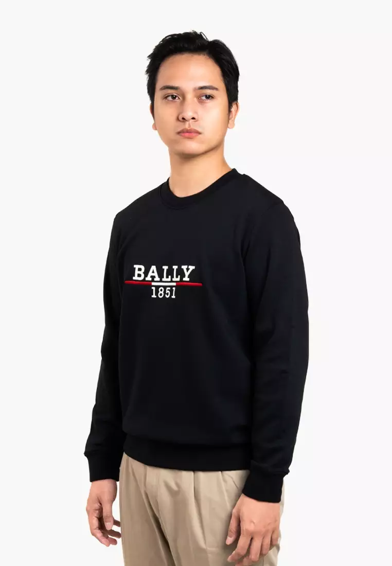 Bally 1851 Logo Sweatshirt - Black
