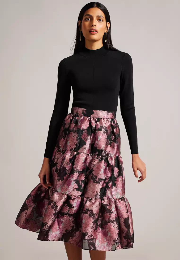 英国から追跡付! Ted Baker ミディ コットンドレス♪ s_wp_6491ab2f614973f2b1fb7687.webp