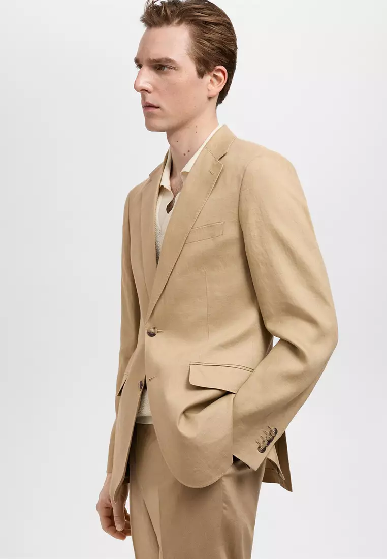 Slim-Fit Suit Jacket