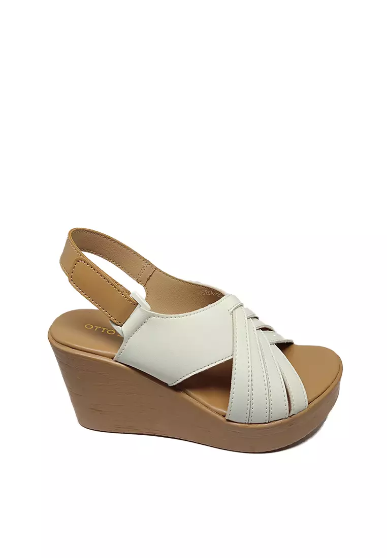 Discount on Otto  shoes - SKU: Josefa Slingback Wedge Sandals
