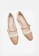 Twenty Eight Shoes beige VANSA Colorblock Square Toe  Mid Heel Pumps  VSW-H907617 15FCFSH8185FA1GS_4