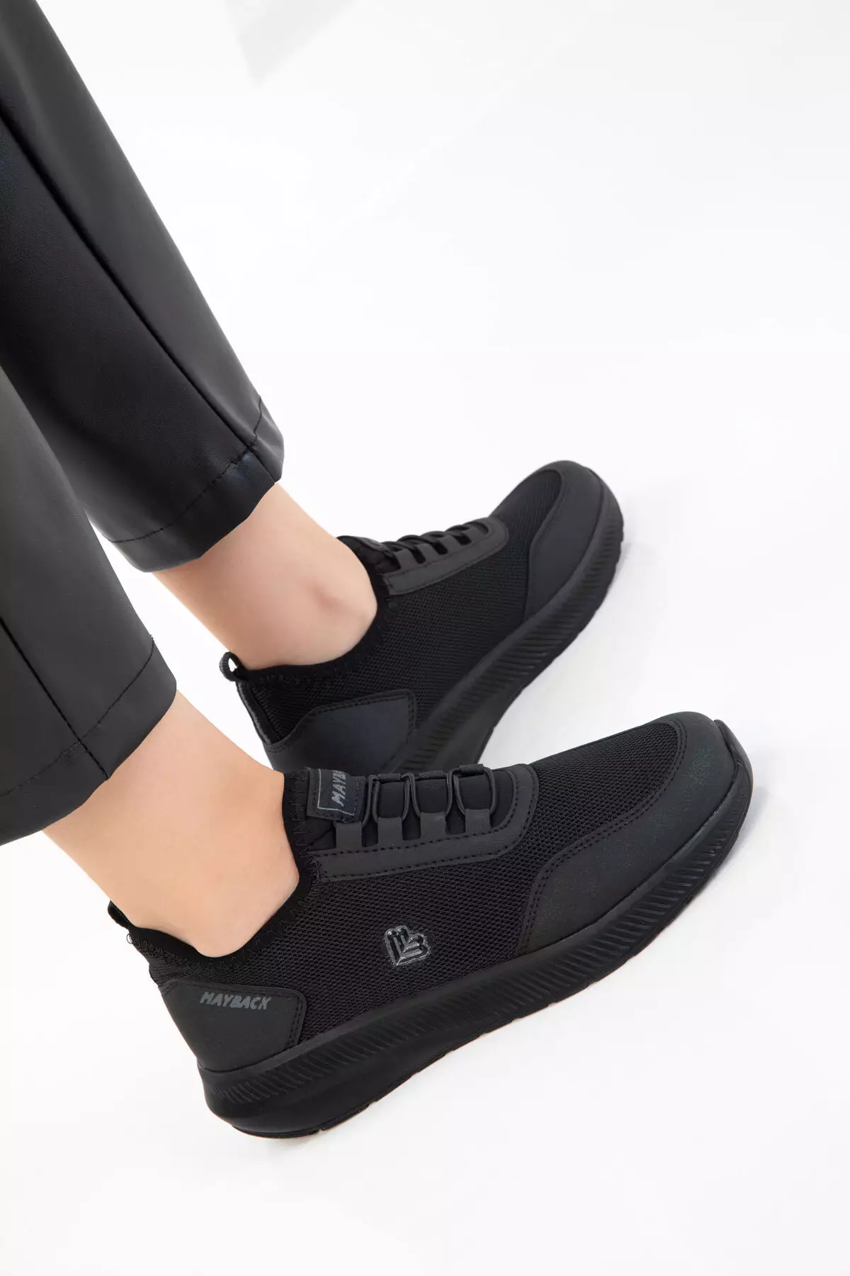 Black-Black Women's Sneaker 20779