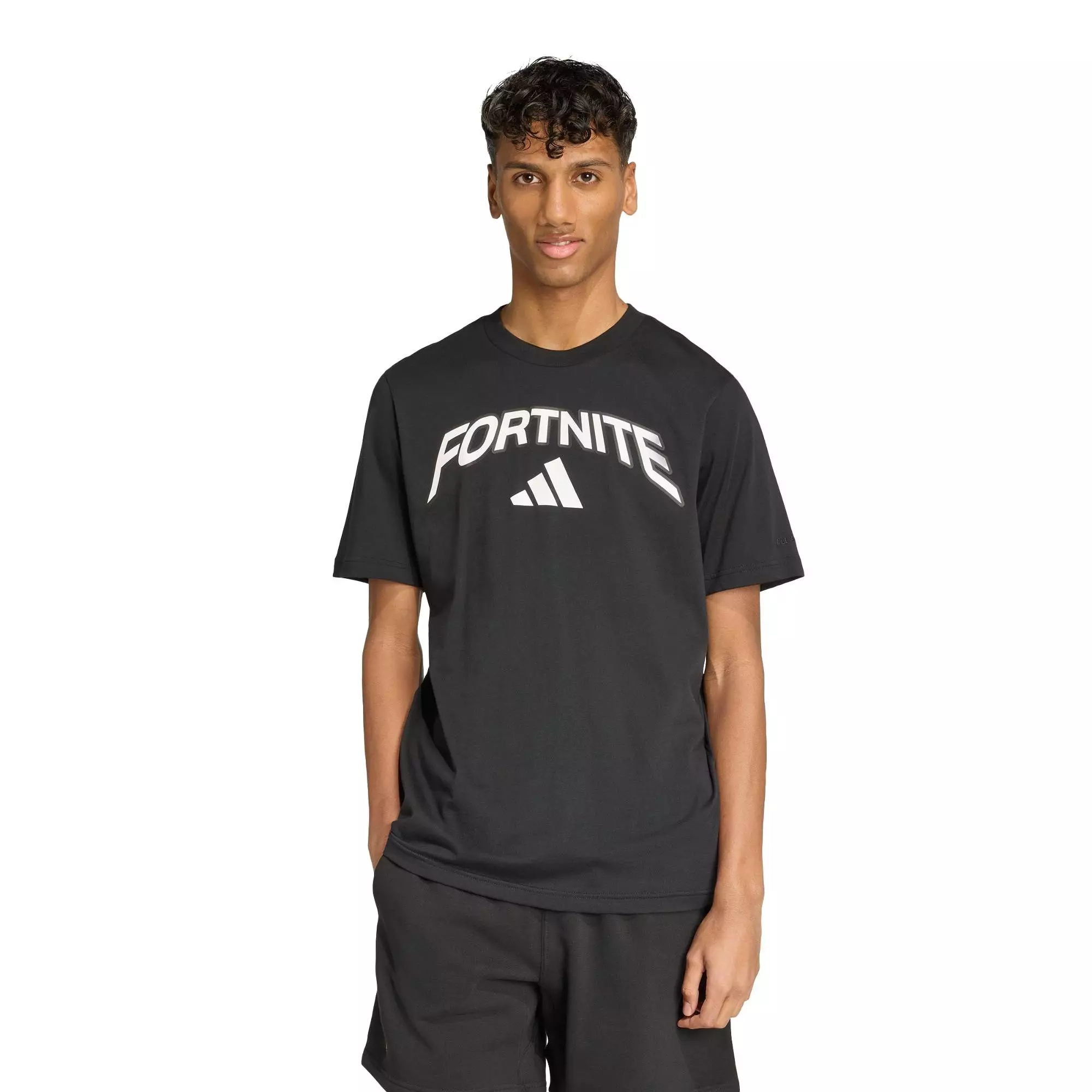 Lifestyle X Fortnite Logo Graphic Tee Men Black JV8012