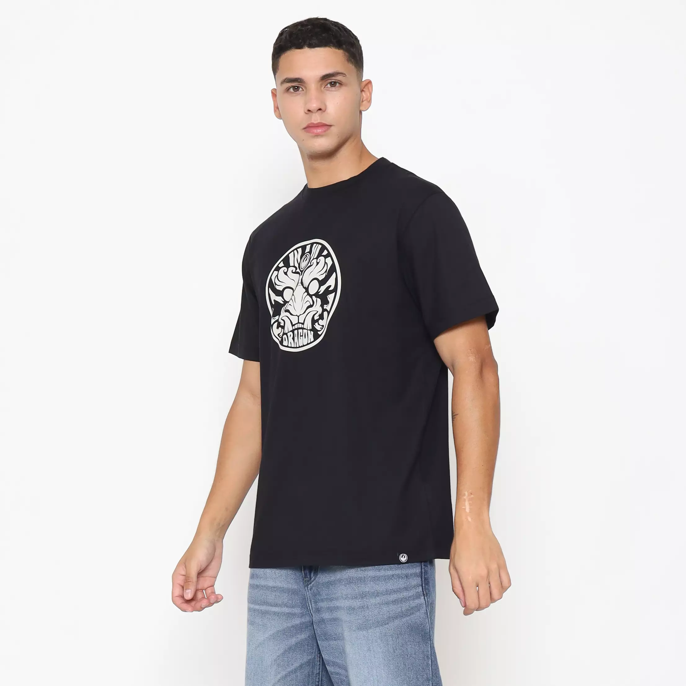 Dragon Kaos lengan pendek Pria Elbraman Planet Surf