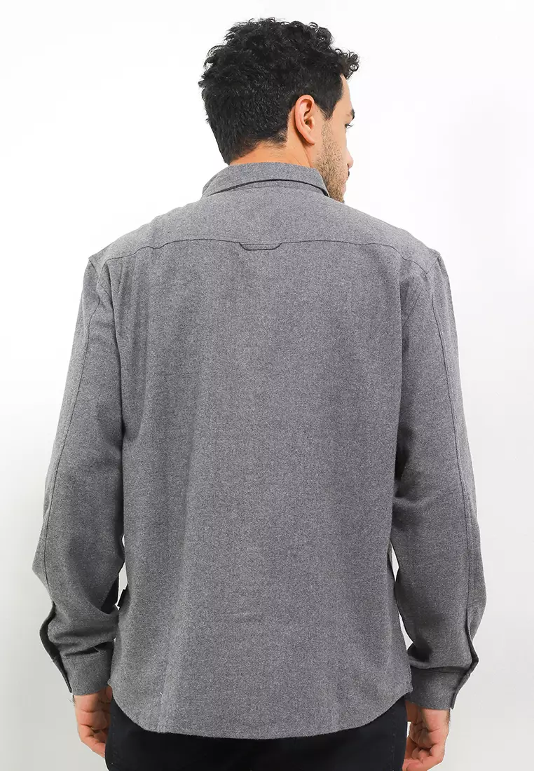 90S Klaus Flannel Long Sleeve Shirt