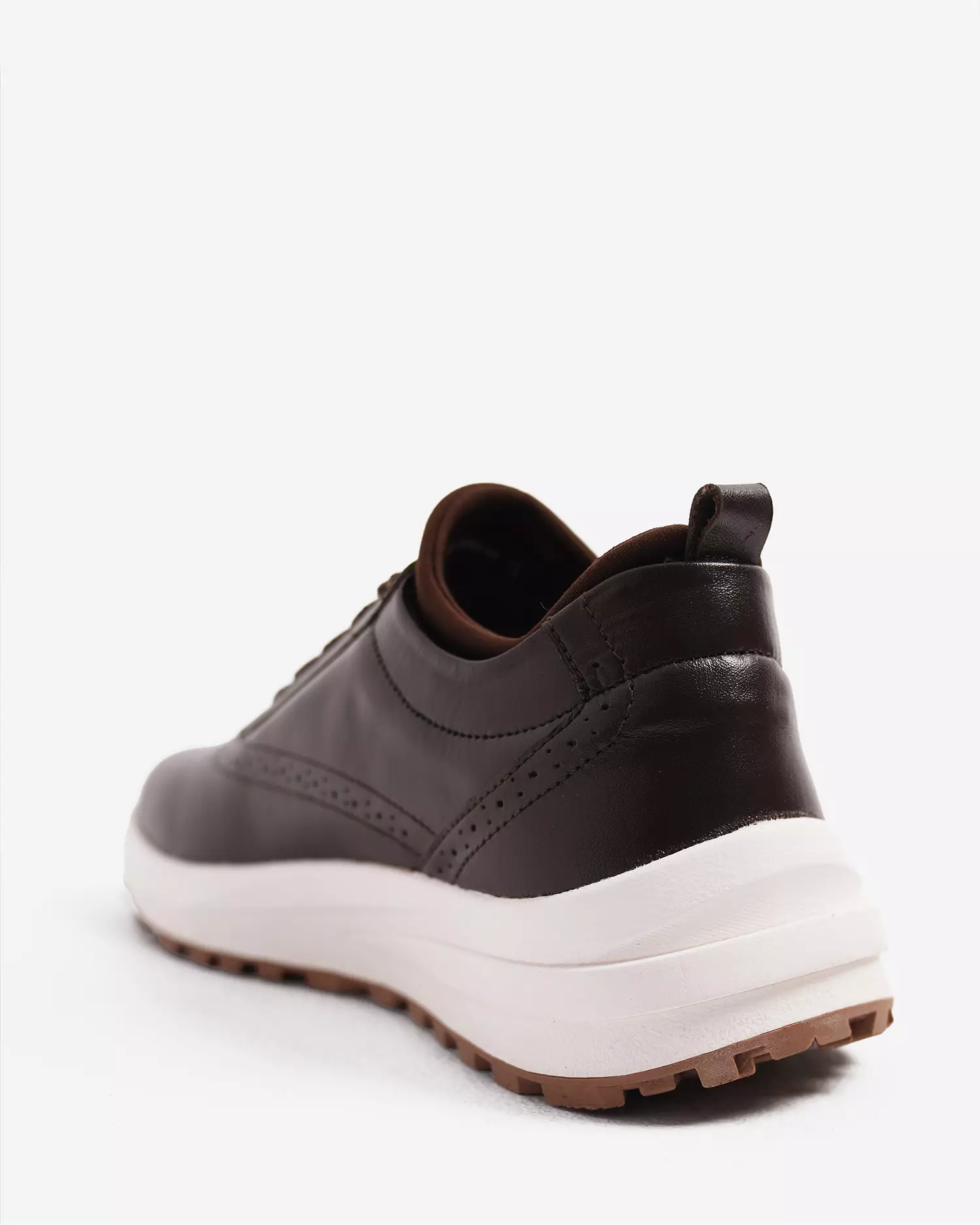 Buccheri Elim Lace Up Men Dark Brown