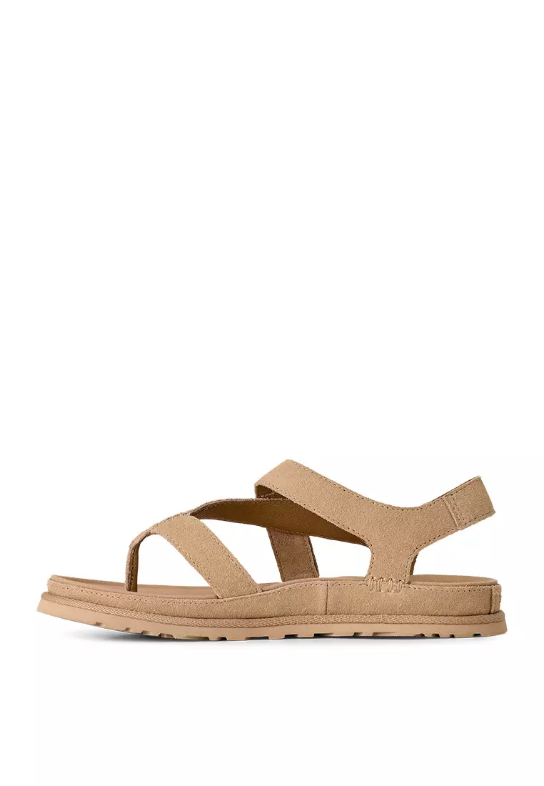 Women's GoldenGaze Toe Post Sandal - Sand (1175134-SAN)