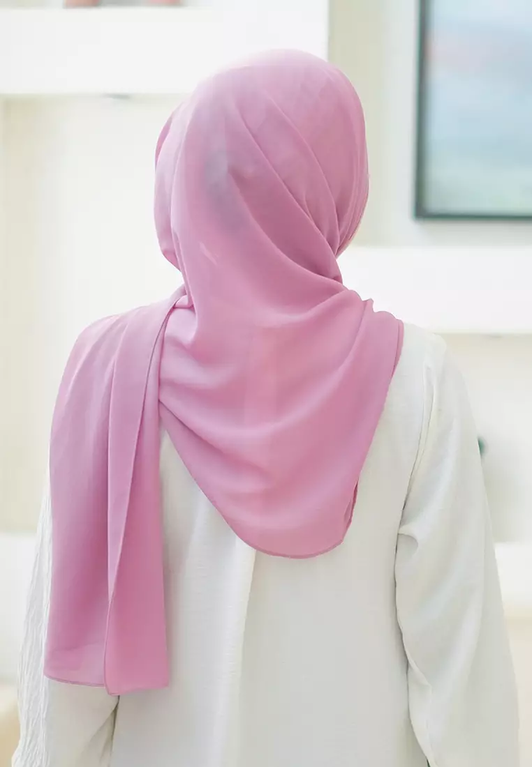 HIJAB INSTAN LATIFA - PURPLISH PINK