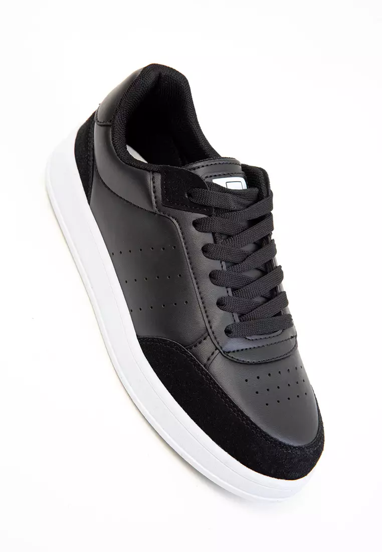 Women's Black Sneakers 20359