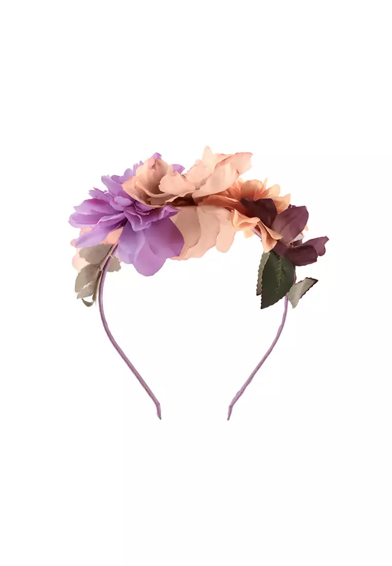 Megan Artificial Flower Headband