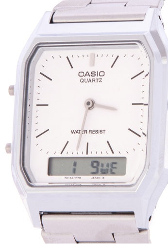 casio aq 230 dual time watch