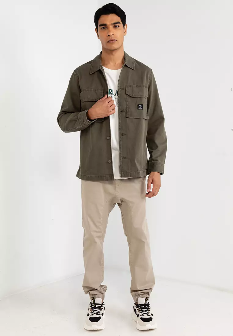 Timberland overshirt best sale