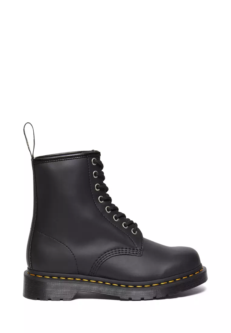 Discount on Dr. Martens  shoes - SKU: 1460 Genix Nappa Leather 8-eye Ankle Lace-Up Boots Black - Women