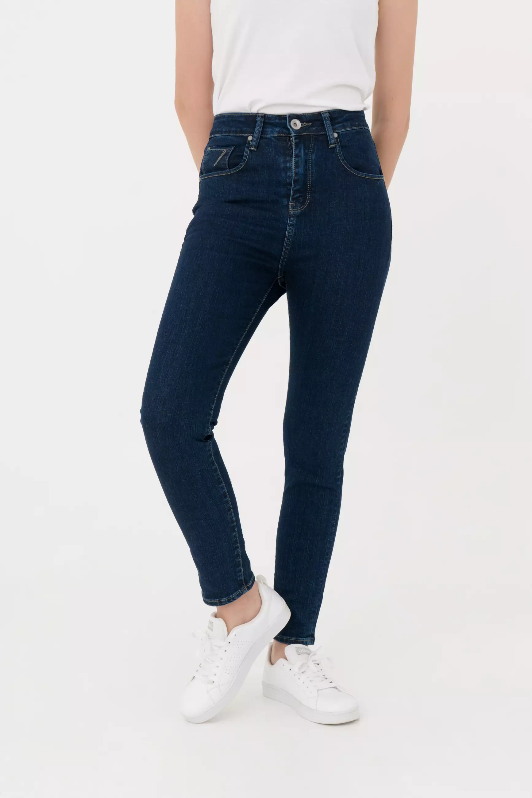 Celana Jeans Regular Amber Dark Blue