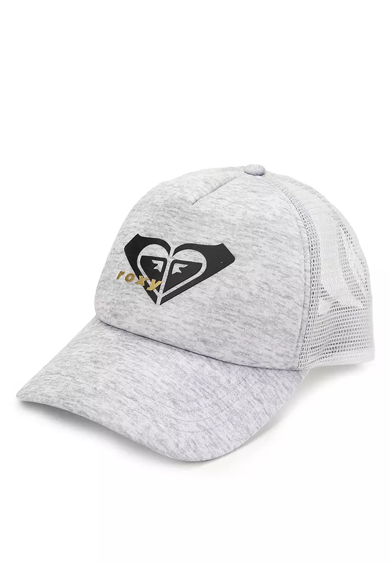 Roxy Cappello Da Donna Soulrocker, Poliestere, 5 Pannelli, Chiusura Regolabile, Visiera Curva, Retro In Rete