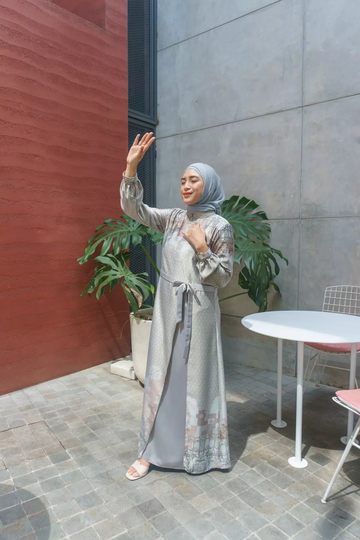 EPC Gamis Reisha - Glacier Grey - The Ethnic Series