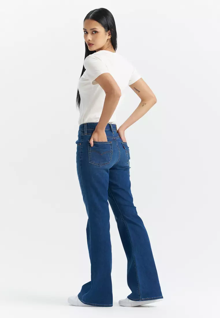 Levi’s® 726™ Performance Cool 高腰 喇叭牛仔褲 |女裝