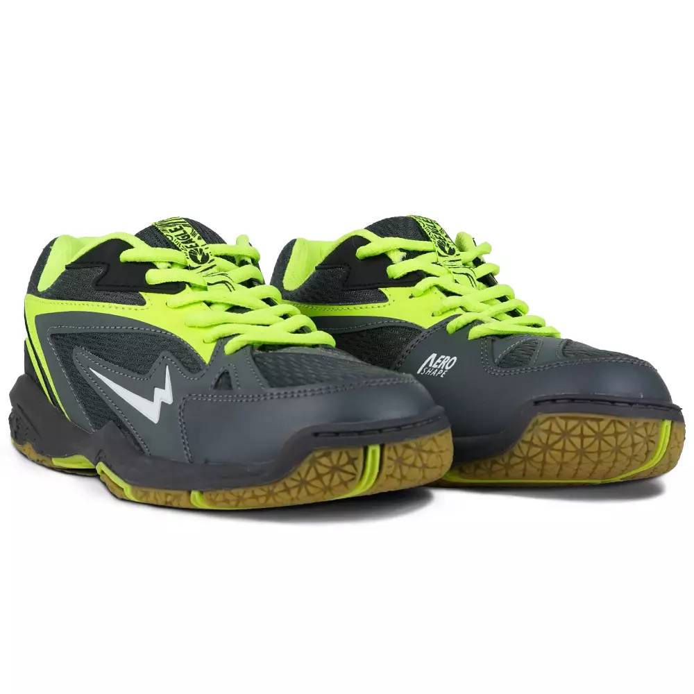 Eagle Sepatu Badminton Viking - ABU TUA/CITRUN