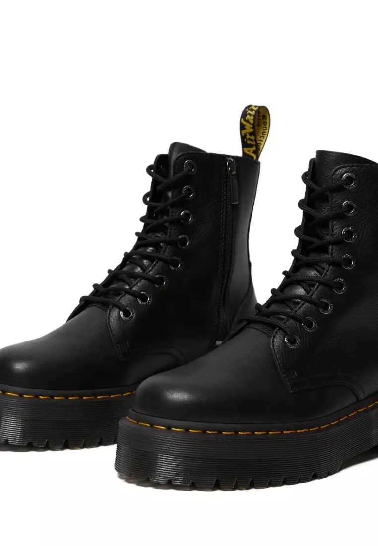 Buy Dr. Martens JADON PISA LEATHER PLATFORM BOOTS 2024 Online | ZALORA ...