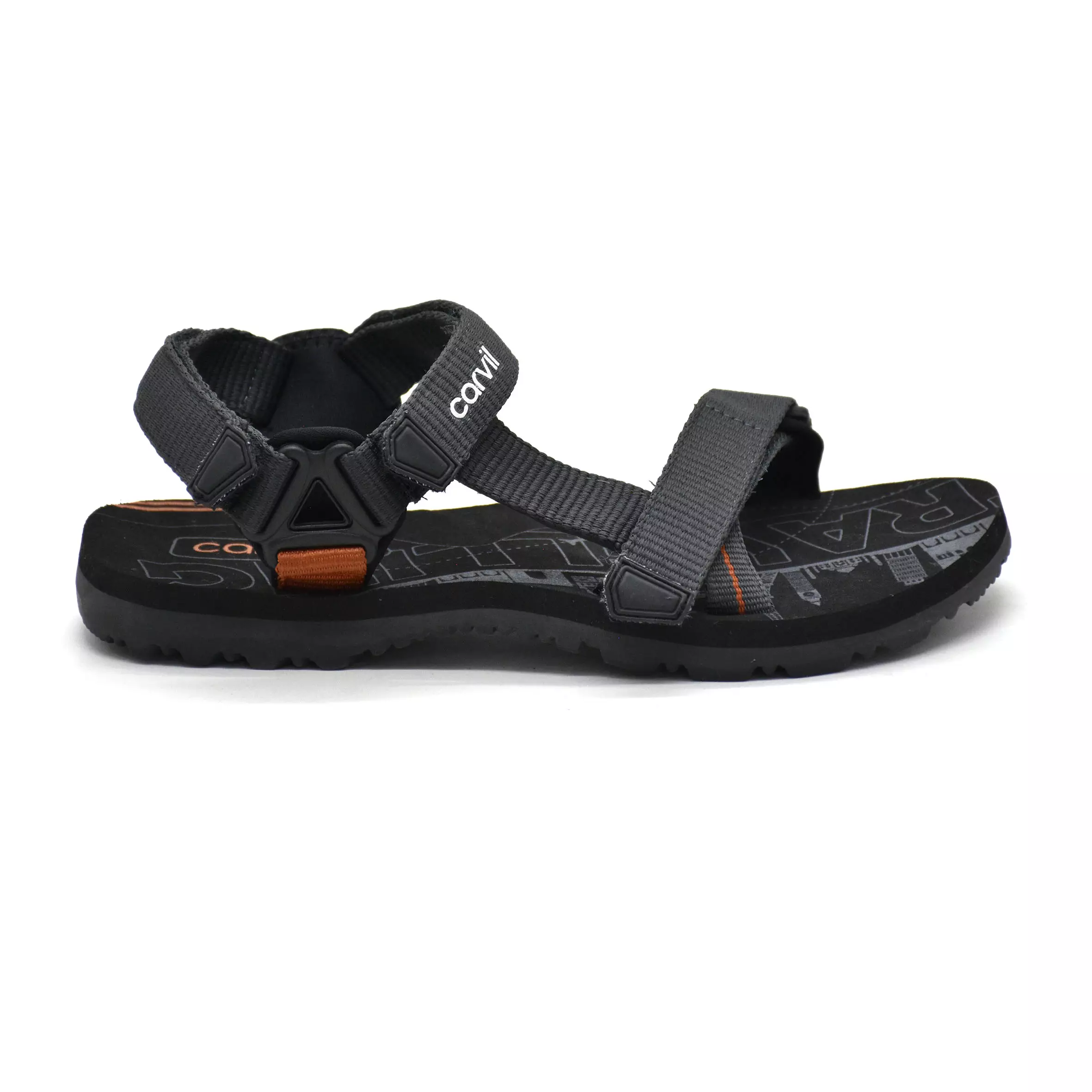 Carvil Sandal Gunung Pria Conventos-Gm Dark Grey/ Terracotta