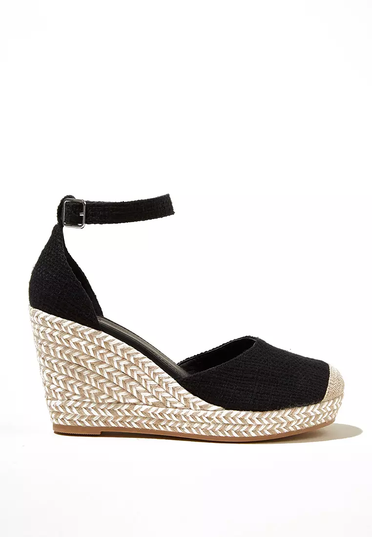 Closed toe black espadrilles outlet