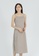 MMRS. Garb brown Odessa Side Button Dress - Brown E91A0AA0E4B7A9GS_1