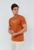 Osella Osella T-Shirt Laki Laki Lengan Pendek Print Sociability Paradise Burnt Orange 8C497AA1B5CAB8GS_3