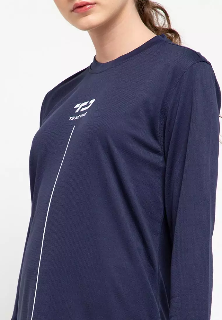 Td Active LS012 l-s Raglan Kaos