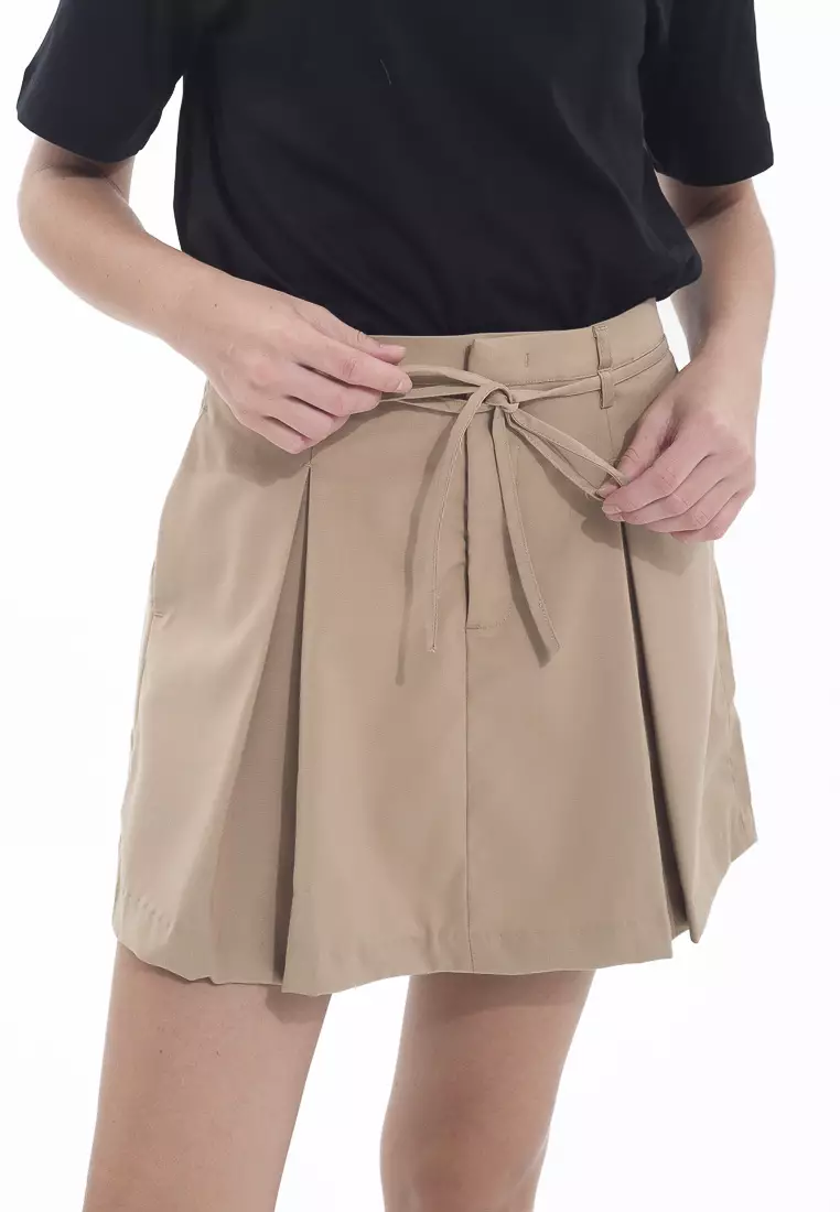 Ladies' Mini Skorts with Box Pleats