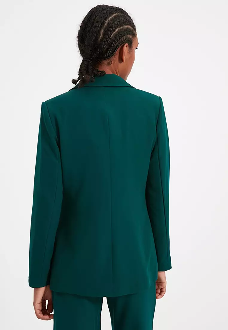 Button Detailed Blazer