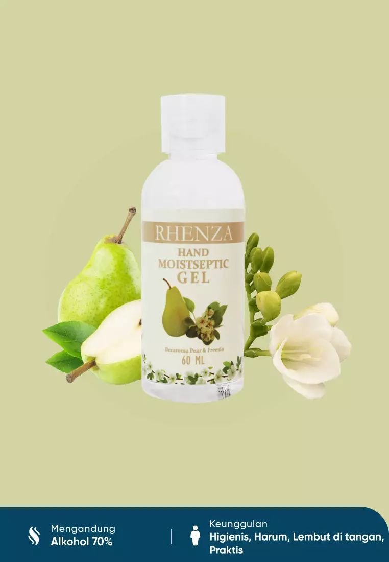 Rhenza Hand Sanitizer Moistseptic Gel 60 ML