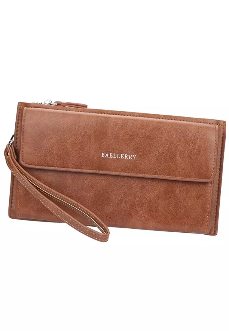 Dompet Pria Model Clutch Fashion Men Material Premium PU Leather ORIGINAL