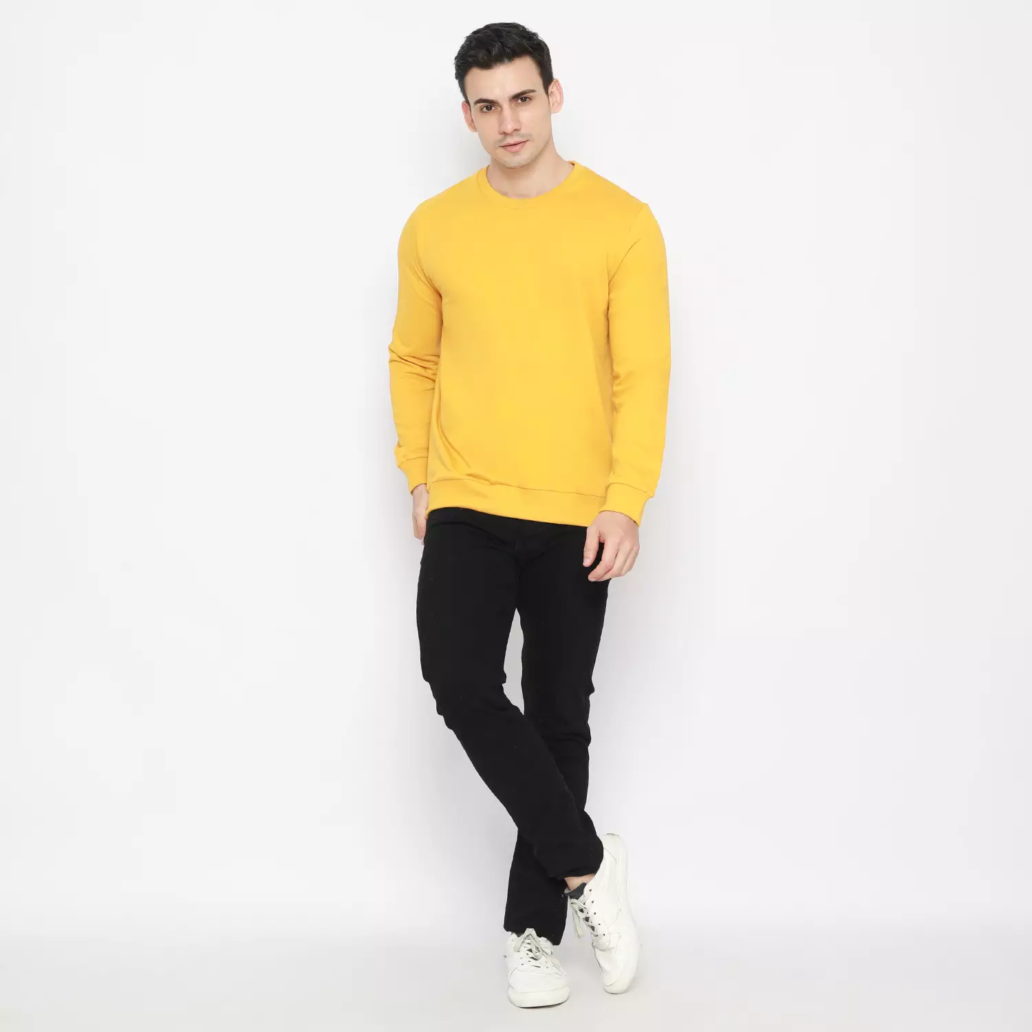 Kale Sweater Sally Mustard/ Sweater Pria Casual / Unisex