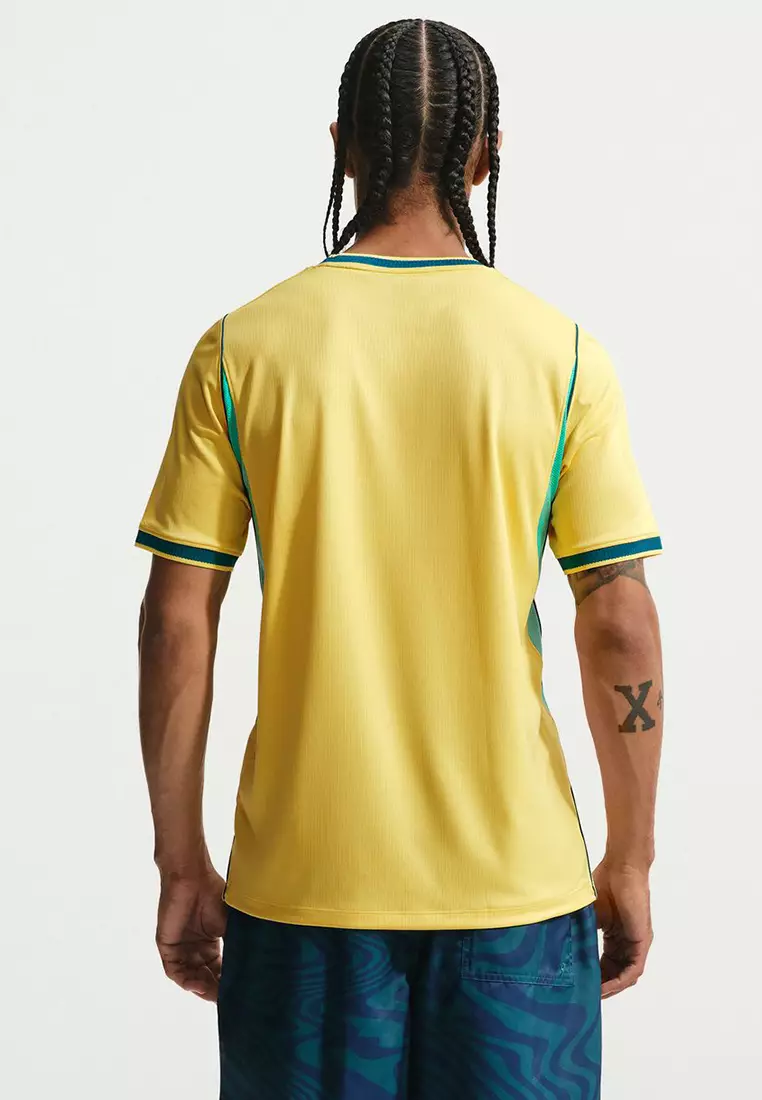 Brazil National Team 2026 Stadium Home Dri-FIT Football Top