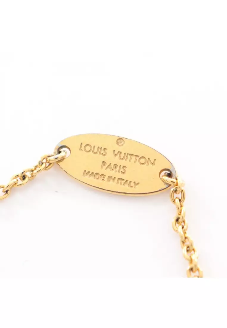 Pre-Loved Louis Vuitton brasserie Essential V bracelet GP gold