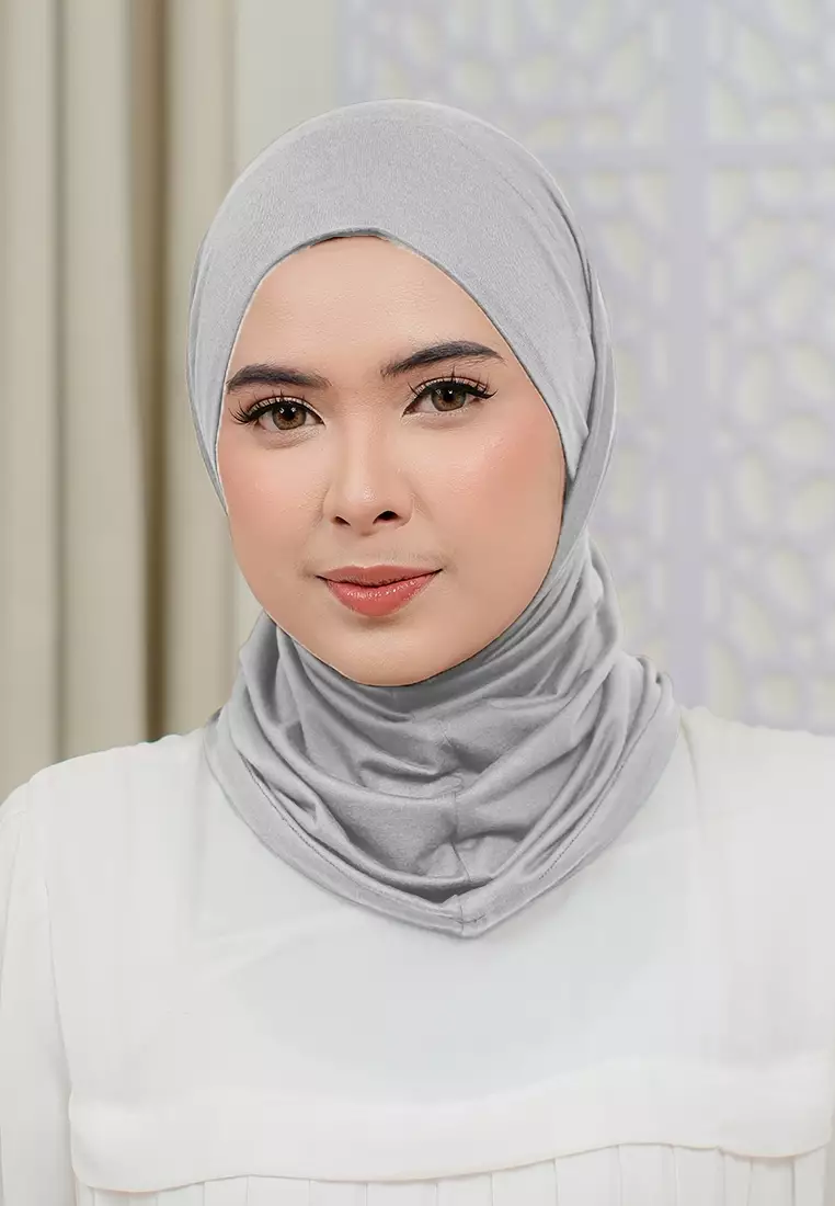 HIJAB INSTAN LUMA - LIGHT GREY