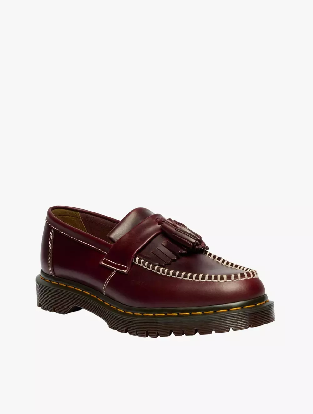 Dr. Martens Adrian Ben Tassel Loafer Cherry Red Orleans