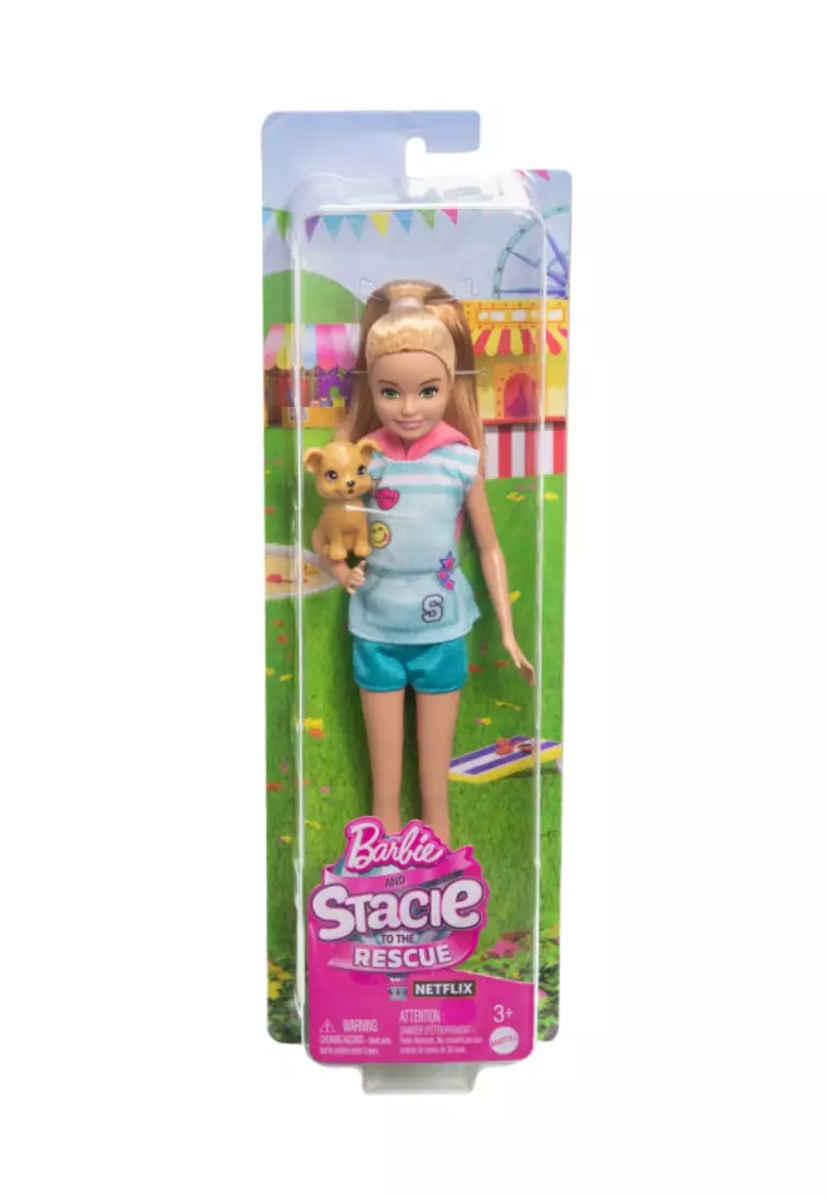 Barbie Stacie Doll With Pet Dog, Barbie And Stacie To The Rescue Movie Toys & Dolls